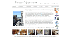 Desktop Screenshot of maisonlepicurienne.fr